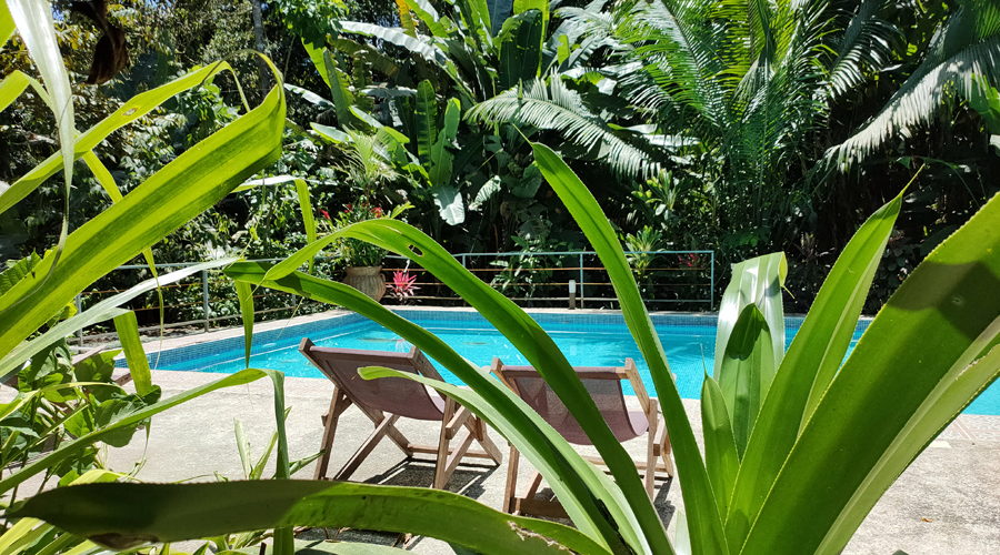 Costa Rica - Carabes - Cara 6 + 1 - La piscine - vue 1