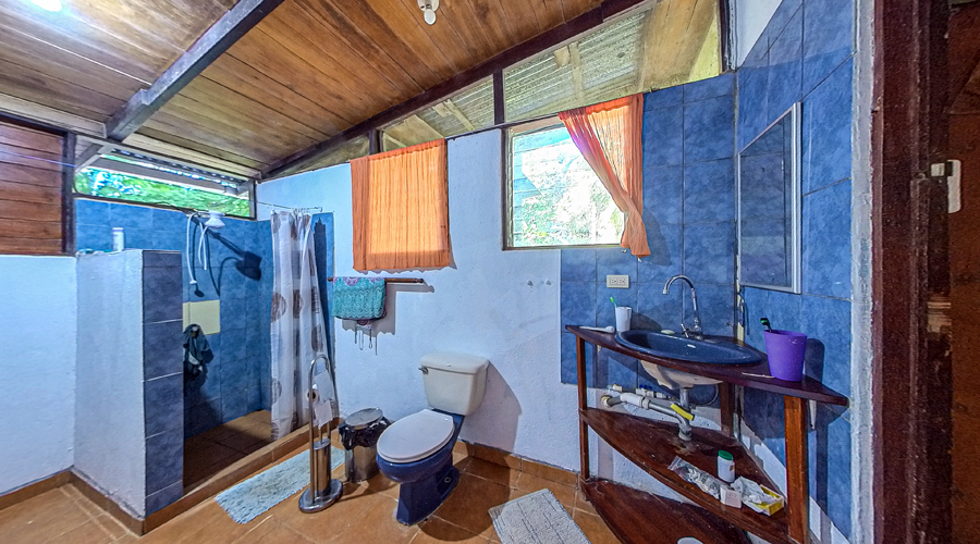 Costa Rica - Guanacaste - Ostional - Casa en Flor - Salle de bain intrieure