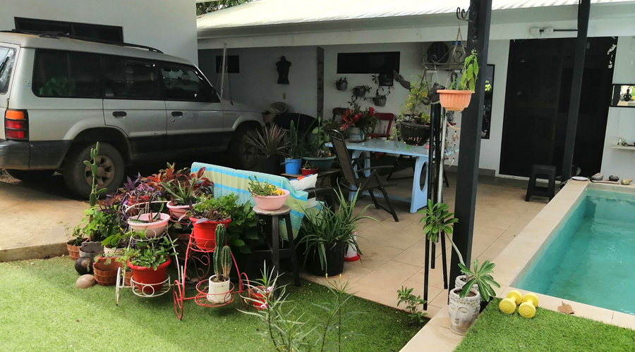 Guanacaste, prs de Tamarindo - Casa Mi Vecina II - Petit jardin et piscine