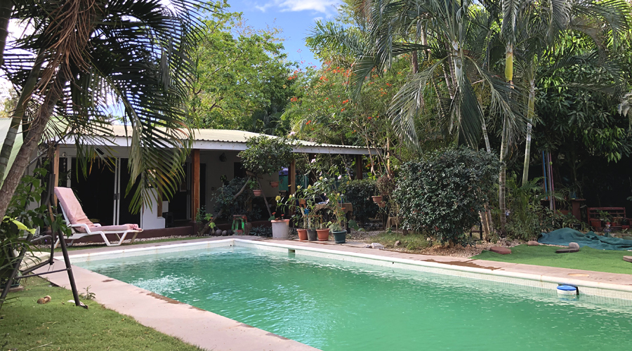 Costa Rica - Guanacaste - Tamarindo - Casa mi Vecina - La piscine et la maison - Vue 3
