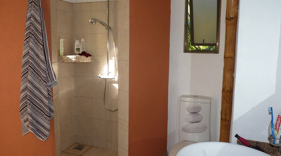 Costa Rica - Guanacaste - Tamarindo - Tama O2 - La chambre principale - Salle de bain