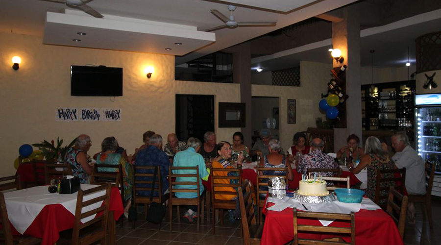 Costa Rica - Htel Bar Restaurant - HBR 7/70 - Le restaurant bas - Vue 1