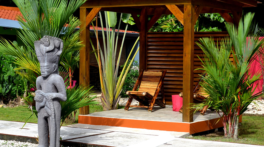 Costa Rica - Jaco - Herradura - B&B maison + 3 units locatives - Piscine - Terrasse de la piscine