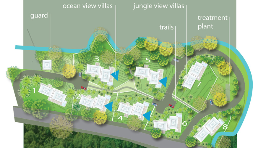 Costa Rica Immobilier - Villas Ecologrande Terrain 8.400 m² + projet 8 ...