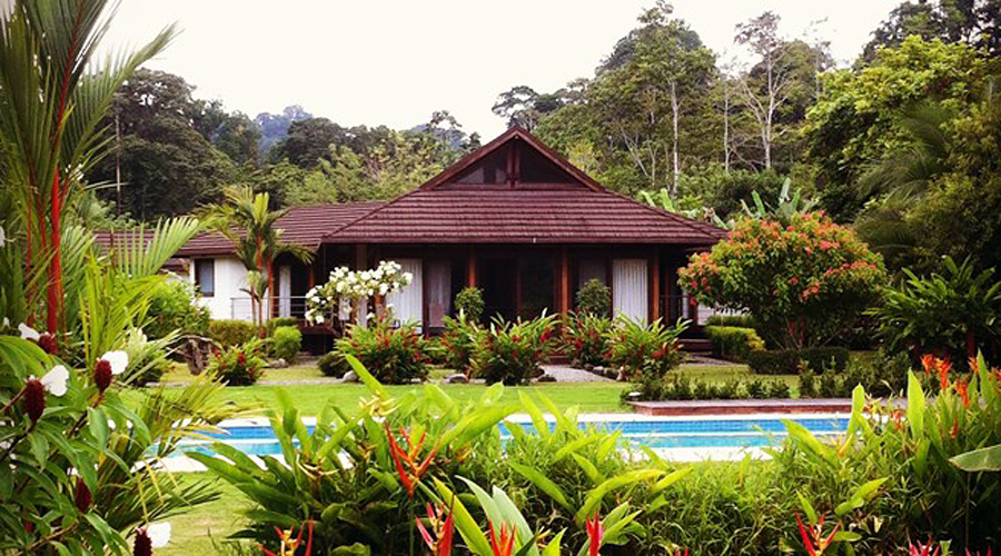 Costa Rica - Cahuita - Villa Lujosa -  La villa - Vue 1