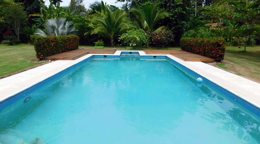 Costa Rica - Cahuita - Villa Lujosa - La piscine - Vue 3