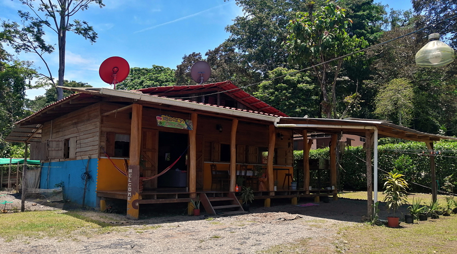 Costa Rica - Côte Caraïbe - Casa Tipica - Maison - Vue 1