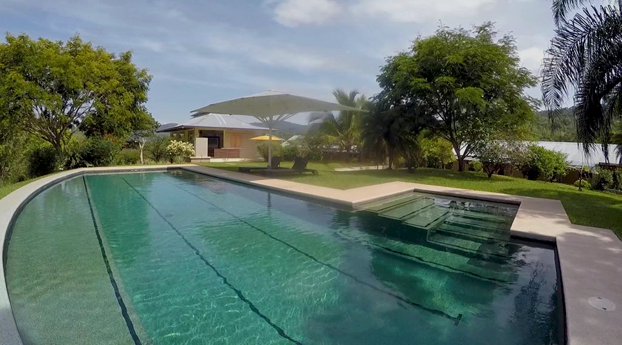 Costa Rica - Guanacaste - Samara - EcoVilla Libertad - La piscine - Vue 1