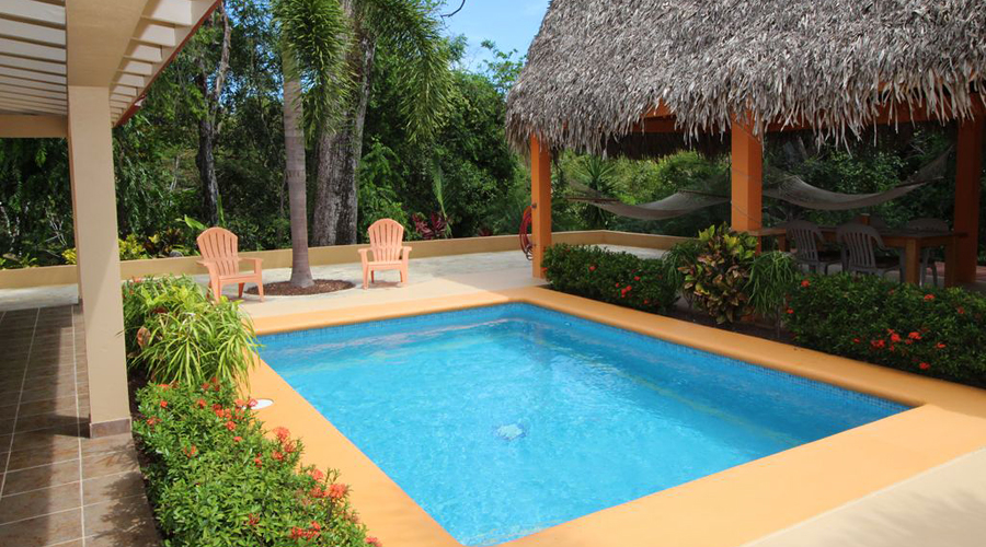 Costa Rica - Guanacaste - Samara - Casa Rancho Grande - La piscine - Vue 1