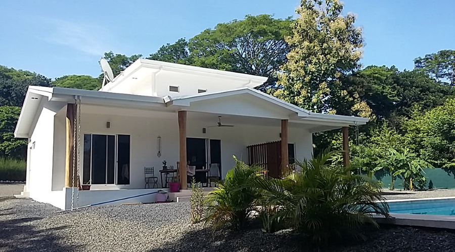 Costa Rica - Guanacaste - Tamarindo - Casa Blanca - Façade arrière de la maison