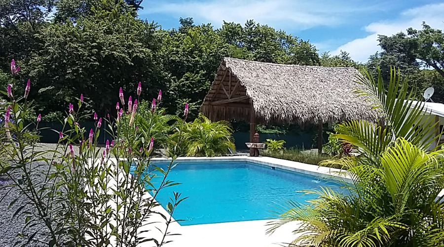 Costa Rica - Guanacaste - Tamarindo - Casa Blanca - Piscine - Vue 2