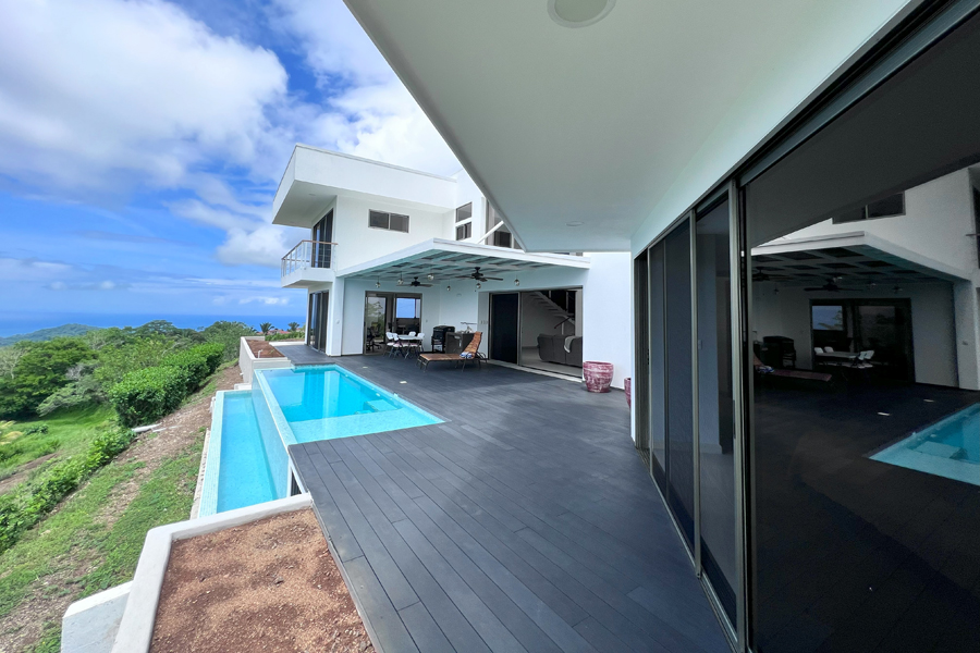 Costa Rica, Pacifique Nord, Samara, Villa, piscine et vue mer - 1