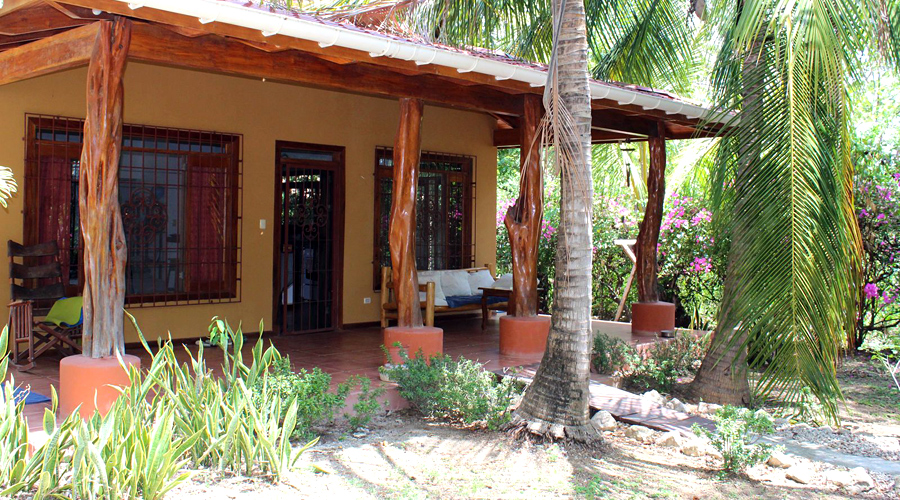 Costa Rica - Samara - Charmante maison rustique - La terrasse - Vue 2