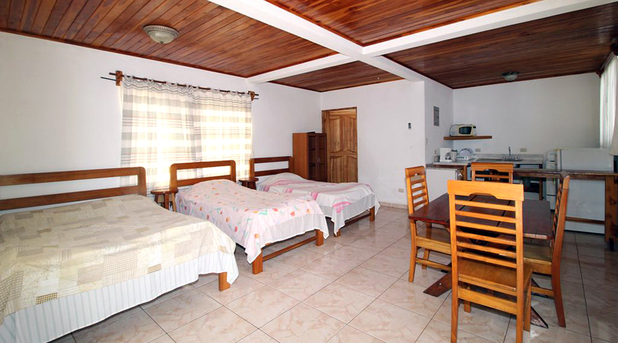 Costa Rica - Guanacaste - Samara - SAM 4 apts - Immeuble 4 appartements - Une des 5 chambres - Vue 3