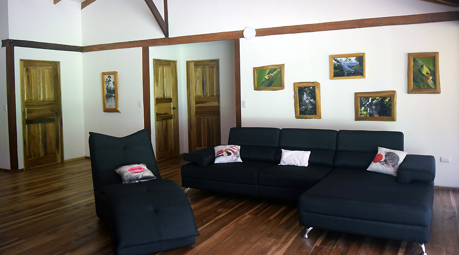 Maison neuve 4 chambres et 2 salles de bains  Cahuita - Costa Rica - Le salon - Vue 1